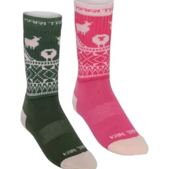 Puffin Sock 2Pk Pink
