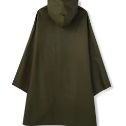 Pu Light Rainponcho Forest Green