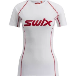 Racex Classic Short Sleeve W Bright White/Swix Red
