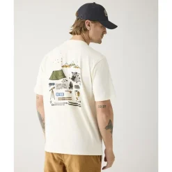 Regenerative Organic Cotton Back Print T Egret