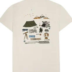 Regenerative Organic Cotton Back Print T Egret
