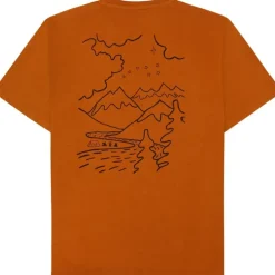 Regenerative Organic Cotton Back Print T Mocha