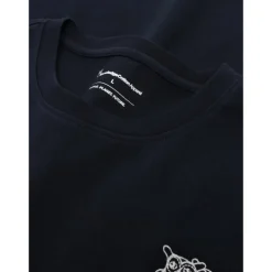 Regenerative Organic Cotton Chest Embroi Night Sky