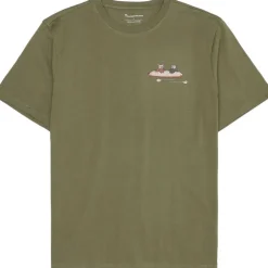 Regular Sl Heavy Single Jersey Printed T Burned Olive