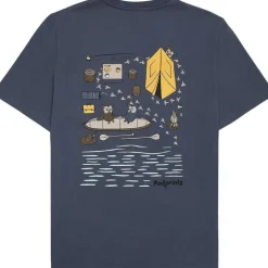 Regular Sl Heavy Single Jersey Printed T Vintage Indigo
