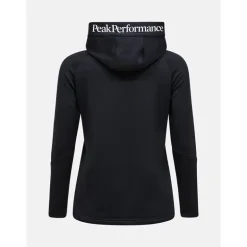 Rider Essentials Midlayer Zip Hood Women Black/Black