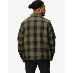 Ridgefield Sherpa Flannel Shirt Jacket Nori/Black