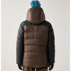Riksgränsen Down 850 II Hood Women Woodland Brown