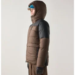 Riksgränsen Down 850 II Hood Women Woodland Brown