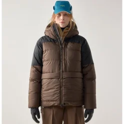 Riksgränsen Down 850 II Hood Women Woodland Brown
