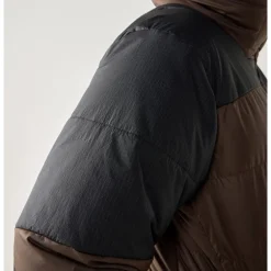 Riksgränsen Down 850 II Hood Women Woodland Brown
