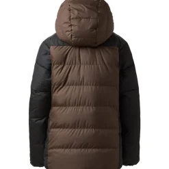 Riksgränsen Down 850 II Hood Women Woodland Brown