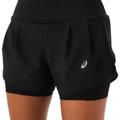 Road 2-N-1 3.5In Short Women Performance Black/Performance Black