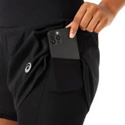 Road 2-N-1 3.5In Short Women Performance Black/Performance Black