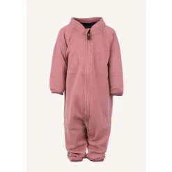 Rocco Wool Baby Overall Rose