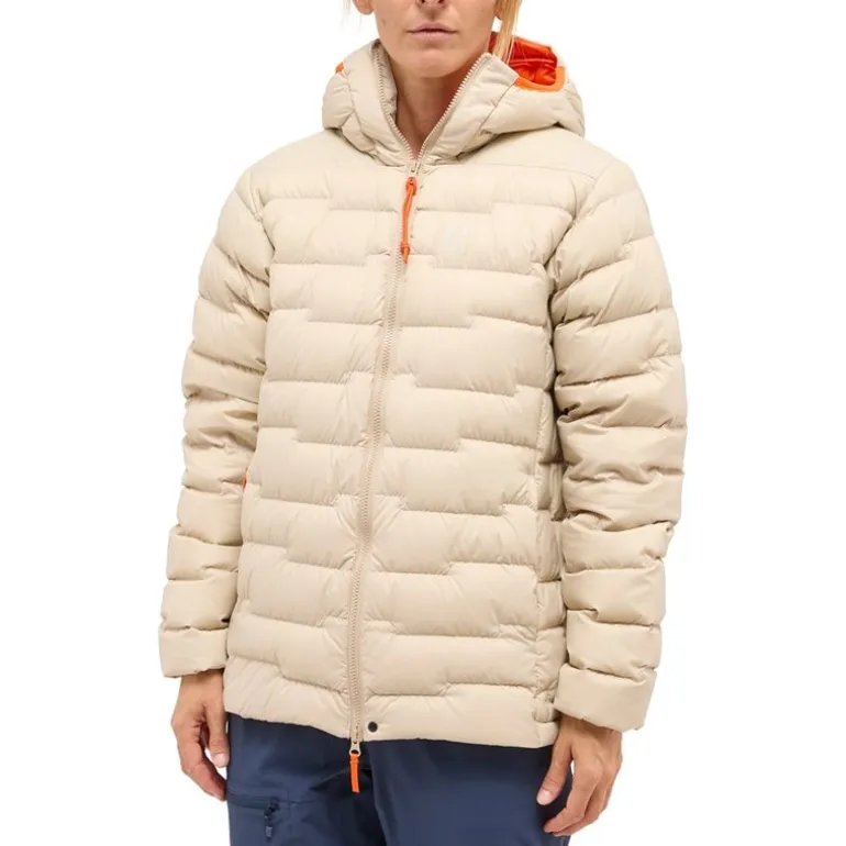ROC Flash Down Hood Women Chalk Beige