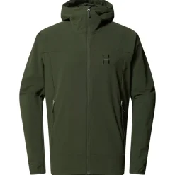 Rosson Softshell Hood Men Seaweed Green