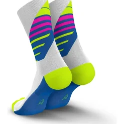 Running Ladders Socks White Canary