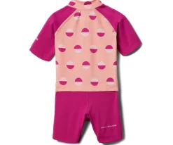 Sandy Shores Sunguard Suit Toddler Coral Reef Sundaze/Wild Fuchsia