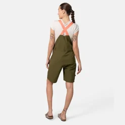 Sanne Bib Shorts Dark Olive Green