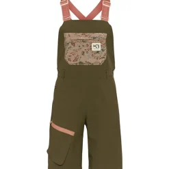 Sanne Bib Shorts Dark Olive Green