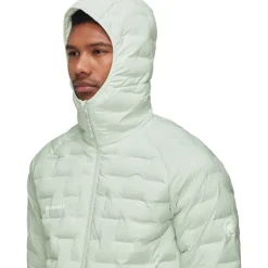 Sender IN Hooded Jacket Men Silver Sage