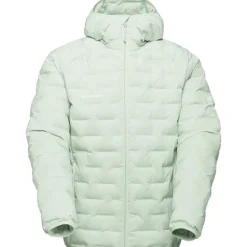 Sender IN Hooded Jacket Men Silver Sage