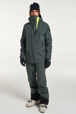 Shibui Shell Jacket Men Coal Green Shell