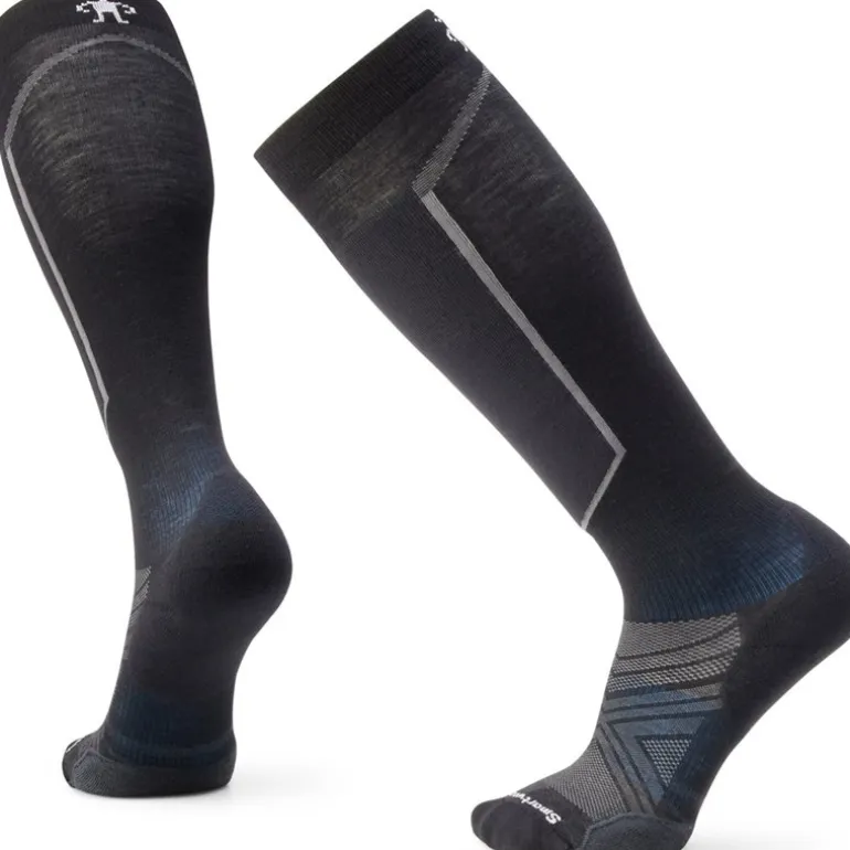 Ski Targeted Cushion Otc Socks Black