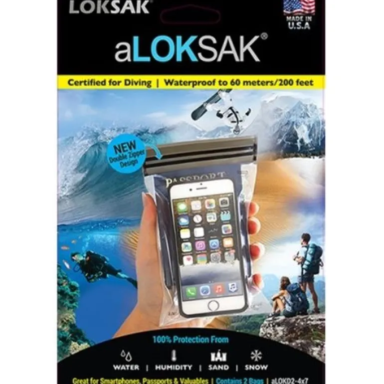 Smartphone XL Vattentäta fodral 2-p