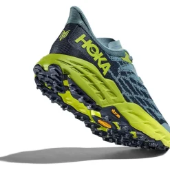 Speedgoat 5 Youth Stone Blue/Dark Citron