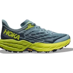 Speedgoat 5 Youth Stone Blue/Dark Citron