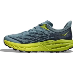 Speedgoat 5 Youth Stone Blue/Dark Citron