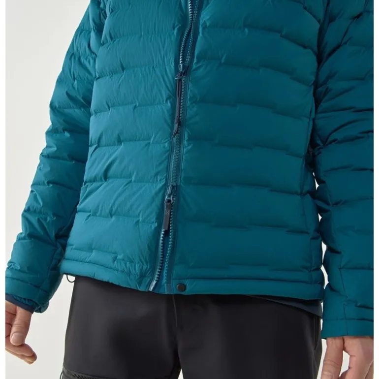 Spitz Down Hood Men Deep Teal