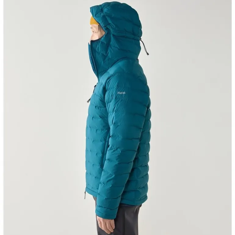 Spitz Down Hood Men Deep Teal