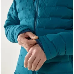 Spitz Down Hood Men Deep Teal