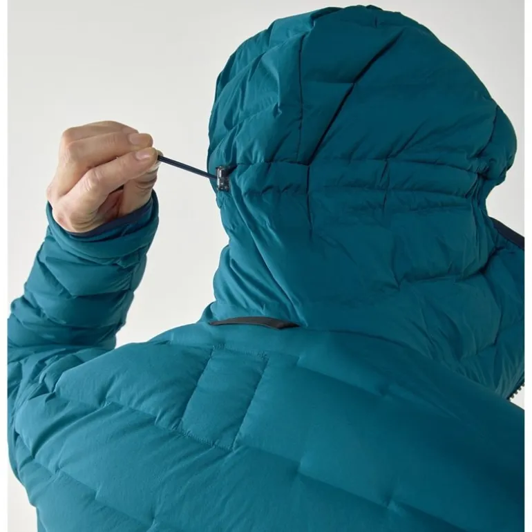 Spitz Down Hood Men Deep Teal