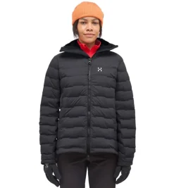 Spitz Down Hood Women True Black