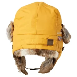 Squirrel Winter Cap Kids Saffron