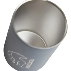 Steel Double Wall Mug 300ml Dress Blue