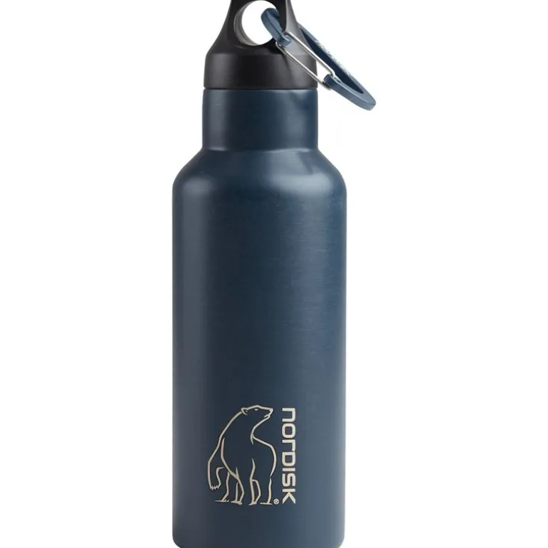 Steel Drinking Bottle 500ml Dress Blue