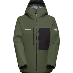 Stoney HS Hooded Jacket Men Dark Marsh/Black