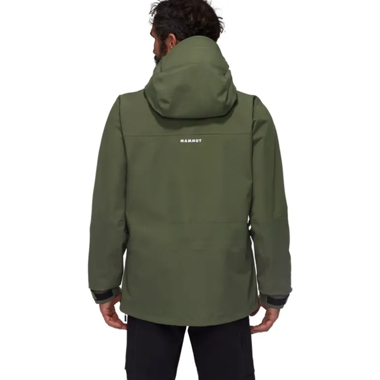 Stoney HS Hooded Jacket Men Dark Marsh/Black