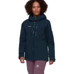 Stoney HS Thermo Hooded Jacket Women Marine
