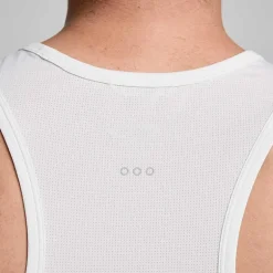 Stopwatch Singlet M White