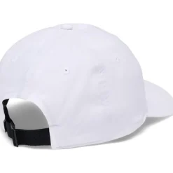 Synthetic Dad Hat White-Black