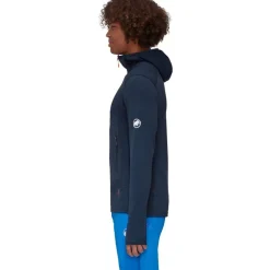 Taiss Light ML Hooded Jacket Men Marine
