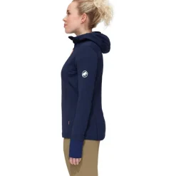 Taiss Light ML Hooded Jacket Women Marine