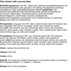Thai Chicken With Coconut