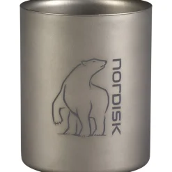 Titanium Mug Double Wall 450ml Without H